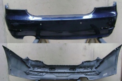 Бампер задняя задний bmw 5 e60 оригинал фото №1