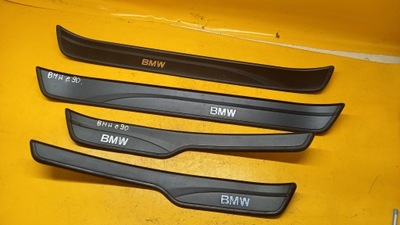 НАКЛАДКА ПОРОГА 4 ШТУКИ ЛЕВАЯ ПРАВОЕ ПЕРЕД ЗАД BMW E90 СЕДАН 7060286 .