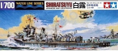 1:700 Tamiya 31402 Shiratsuyu Destroyer