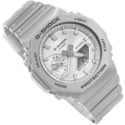 ZEGAREK CASIO GA-2100FF-8AER G-SHOCK SILVER KARBON