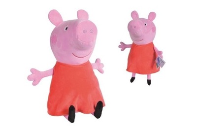 ŚWINKA PEPPA MASKOTKA PLUSZOWA PEPPA 33CM, SIMBA