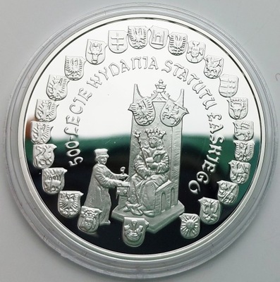 10 złotych - 500-lecie wydania Statutu Łaskiego - 2006