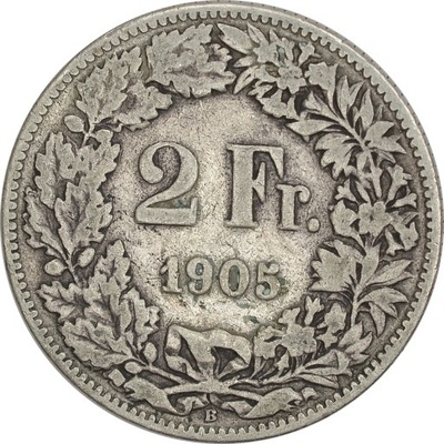 7.SZWAJCARIA, 2 FRANKI 1905