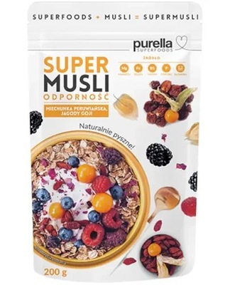 Purella Superfoods SuperMusli Odporność 200 g