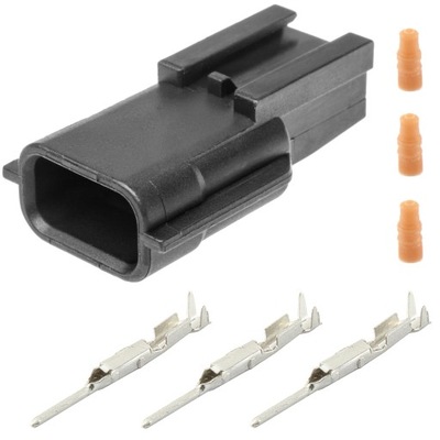 Разъём yazaki 3 pin фото №1