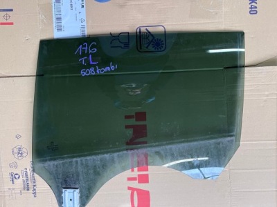 176 peugeot 508 ii kombi стекло дверь задняя левая фото №1