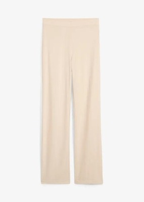 SPODNIE BEŻOWE DAMSKIE 52/54