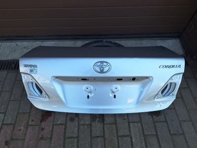 Кришка багажника багажника задня toyota corolla e15 sedan фото №1