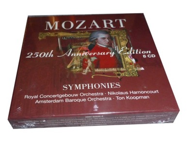 MOZART Symphonies 8CD Harnoncourt Koopman