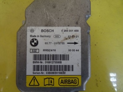 Модуль датчик подушка безопасности bmw e46 65776912755 nr433 фото №1
