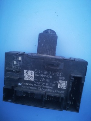 Vw seat модуль двері 5q4959592c фото №1