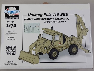 Unimog FLU 419 SEE US Army Planet MV119 1/72