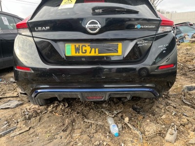 Бампер задняя nissan leaf ze1 ii 2 цвет z11 фото №1