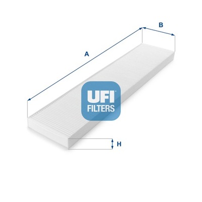 UFI 53.017.00 FILTR, VENTILACIÓN PRZESTRZENI PASAZE  