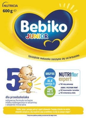 BEBIKO 5 mleko dla niemowląt po 36m 600g