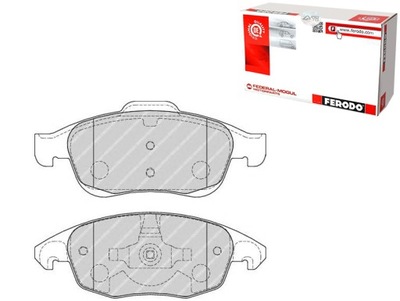 Ferodo тормозные колодки тормозные citroen перед berlingo 08- фото №1