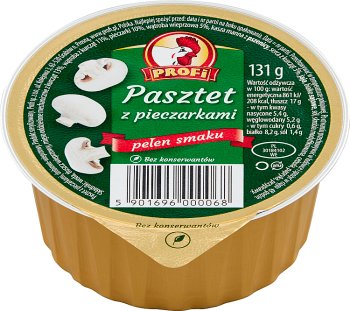 Profi Pasztet z Pieczarkami 131g