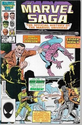 Marvel Saga Komiks 7/1986 j.ang Spider-man
