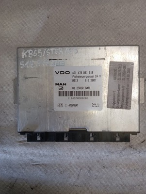 Блок управления двигателя man 461470001018 фото №1