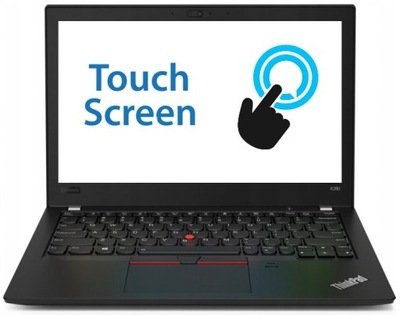 Laptop Lenovo ThinkPad x280 i7-8550U/ 16GB RAM / 256GB SSD / Win11 Dotykowy