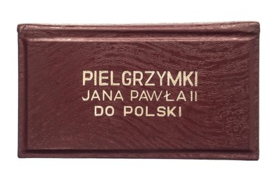 ZESTAW 4 MEDALI JAN PAWEŁ II PIELGRZYMKA DO POLSKI