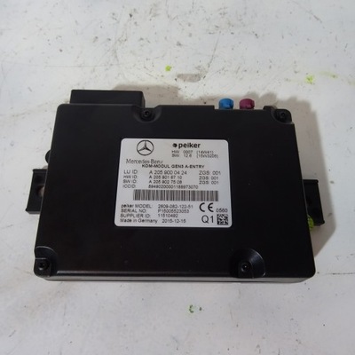 Mercedes a w176 модуль a2059000424 фото №1