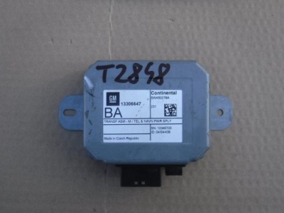 Модуль навигации opel astra j 13306647 фото №1