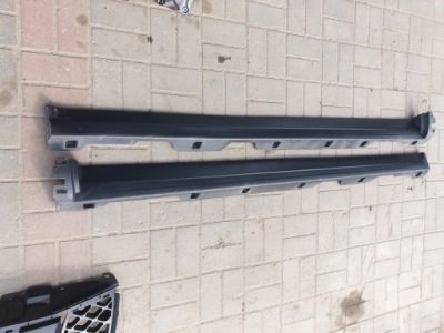 Накладка молдинг порог левая discovery sport 14- фото №1