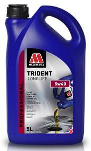 MILLERS OILS TRIDENT LONGLIFE 5W40 SN/CF C3 5L