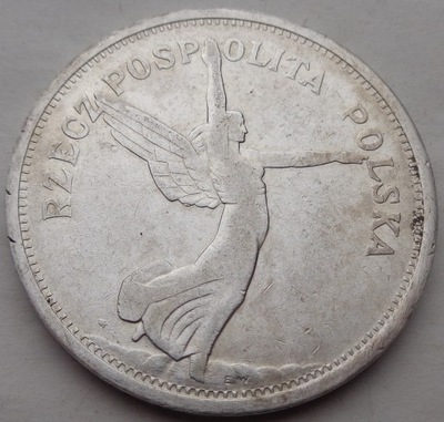 5 złotych - NIKE - 1928 - srebro