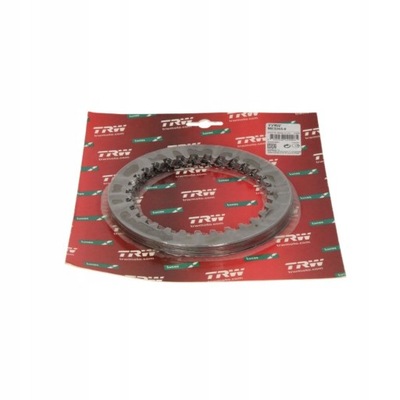 SET PLYTEK METALOWYCH, CLUTCH TRW MES365-8  