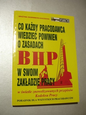 Co każdy pracodawca wiedzieć powinien o BHP