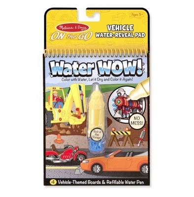 Melissa&Doug WaterWOW Malowanka Wodna Pojazdy