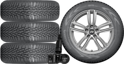 NUEVO RUEDAS INVIERNO HYUNDAI I30 2 GEN NOKIAN 205/55R16+TPMS  