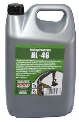 МАСЛО ГИДРАВЛИЧЕСКИЙ HYDROL HL-46 5L - PALETA 124 ШТУКИ