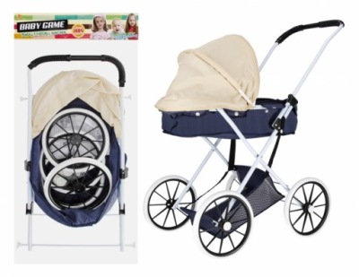 WÓZEK GŁĘBOKI DLA LALEK GONDOLA SPACEROWY