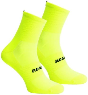 SKARPETKI ROGELLI ESSENTIAL 2 PARY FLUO 44-47