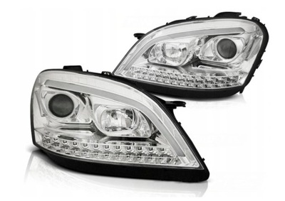 Mercedes W164 Ml M-klasa 05-07 Chrome Led Seq