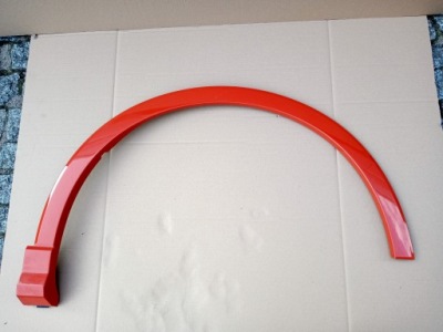 Audi q3 ii 83a права молдинг крила перед фото №1