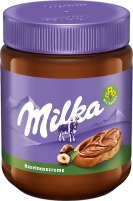 Milka Krem z Orzechów Laskowych 600g z Niemiec