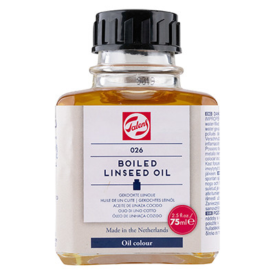 Olej lniany gotowany 026 Talens, 75 ml