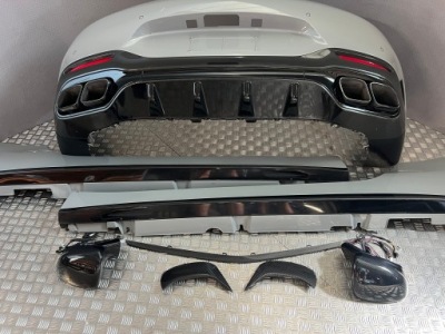 Kompletny набор набор карбон накладки mercedes sl w232 r232 6.3 amg 2022- фото №1