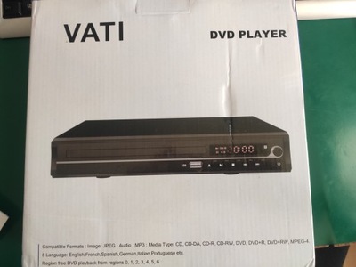 Odtwarzacz DVD VATI DVD-158 HDMI