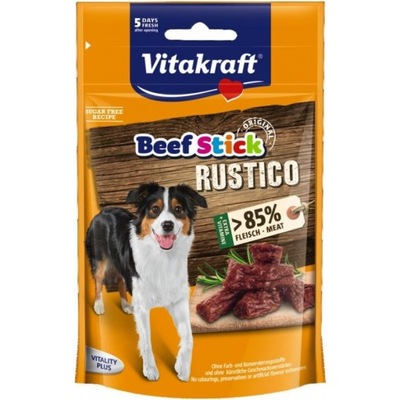 VITAKRAFT BEEF STICK RUSTICO przysmak dla psa trenerki smakołyki 55g