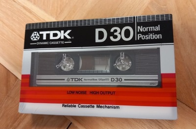TDK D 30 Kaseta magnetofonowa