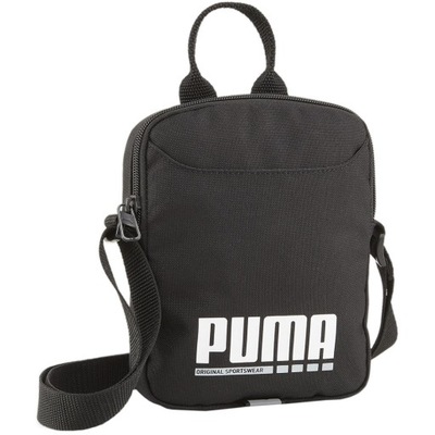 PUMA torebka sportowa saszetka listonoszka czarna Plus Portable