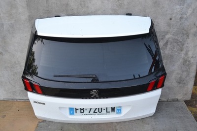 Кришка багажника задня задня комплектна peugeot 3008 ii фото №1