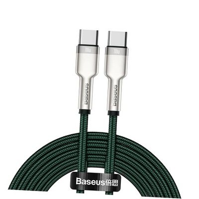 Kabel Baseus Cafule Series Metal Data USB-C / USB-C PD QC SCP 100W 5A 2 m