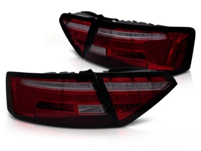 Фари світлодіодний red-smoke led до audi a5 11-16 рестайлінг фото №1