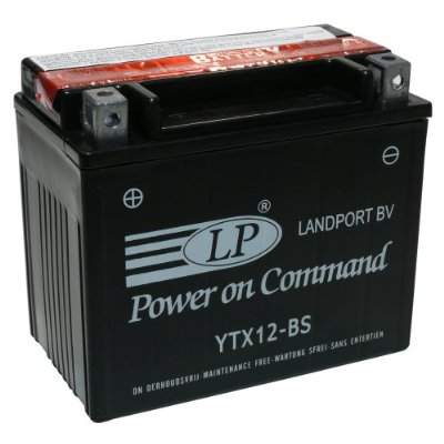 BATERÍA LANDPORT YTX12-BS 12V 10AH  